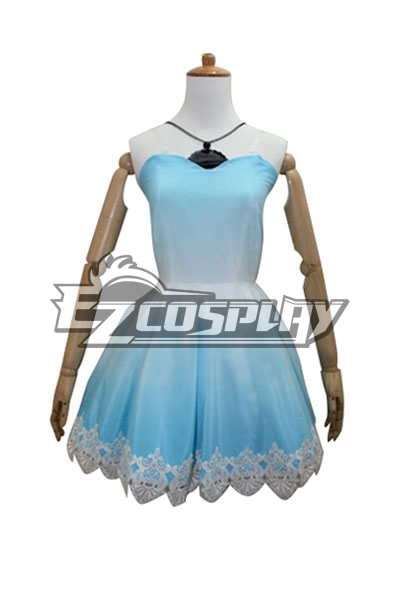 ITL Manufacturing RWBY White Schnee Weiss Cosplay Dress(Without Coat and Belt)