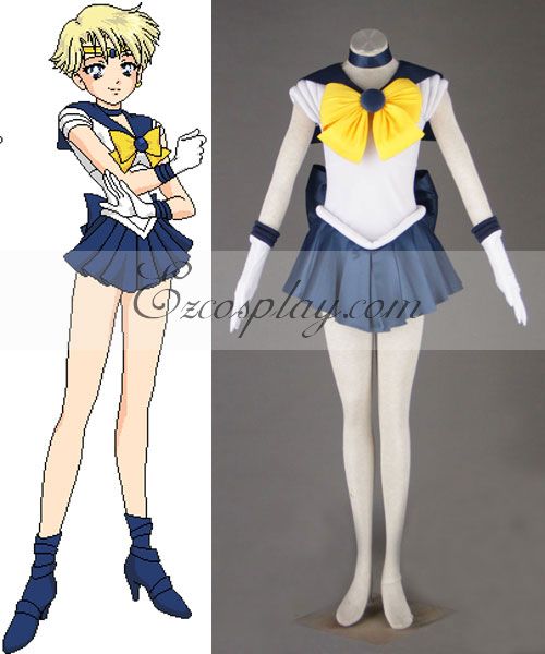 ITL Manufacturing Sailor Moon Haruka Tenoh (Sailor Uranus) Cosplay Costume