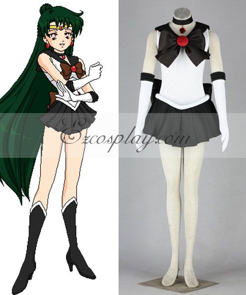 ITL Manufacturing Sailor Moon Meiou Setsuna (Sailor Pluto) Cosplay Costume