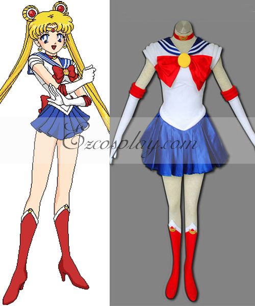 ITL Manufacturing Sailor Moon Tsukino Usagi (Sailor Moon) Cosplay Costume