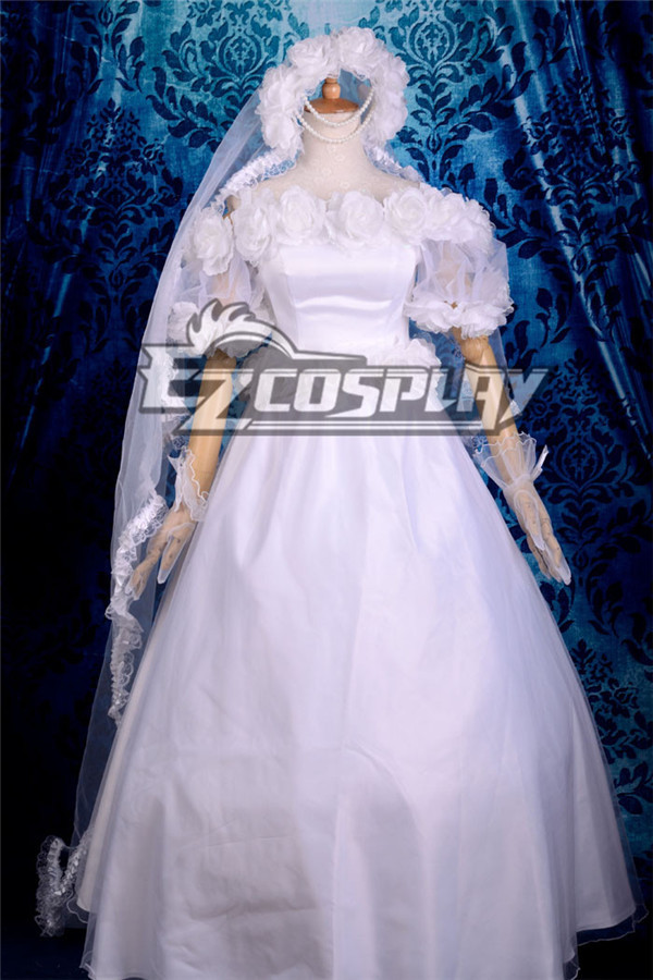 ITL Manufacturing Sailor Moon Usagi Tsukino Wedding Lolita Cosplay Anime Costume-Y560