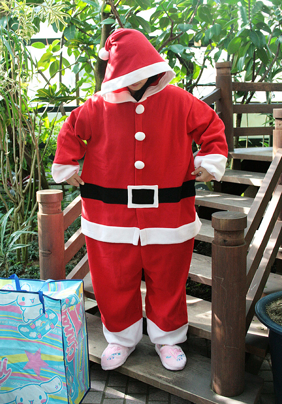 ITL Manufacturing Santa Claus Kigurumi Costume Pajamas EKP0003