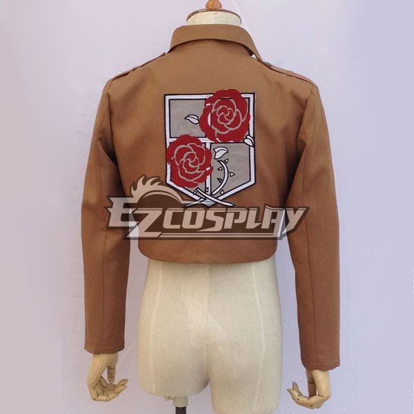 ITL Manufacturing Attack on Titan Shingeki no Kyojin Advancing Giants Stationary Guards Jacket Cosplay Costume
