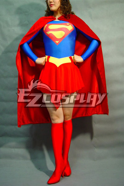 ITL Manufacturing DC Superwoman Classic Red Cosplay Costume