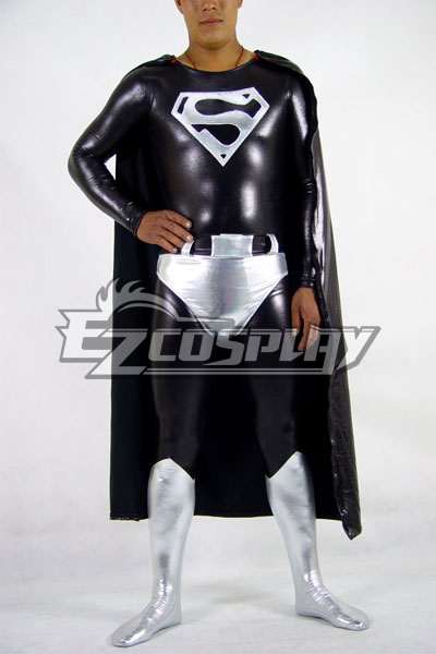 ITL Manufacturing DC Superman Black Cosplay Costume