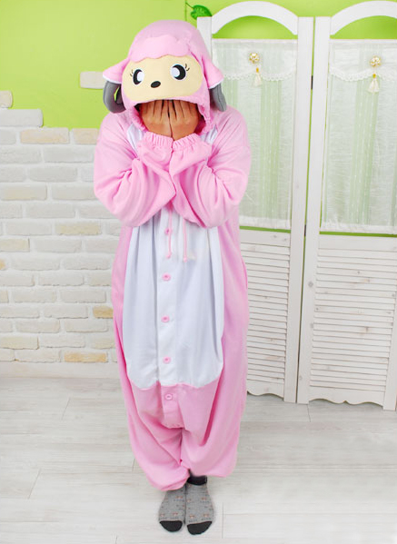 ITL Manufacturing Sweet Sheep Kigurumi Costume Pajamas EKP0053