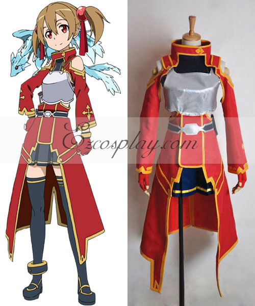 ITL Manufacturing Sword Art Online Silica (Keiko Ayano) Cosplay Costume