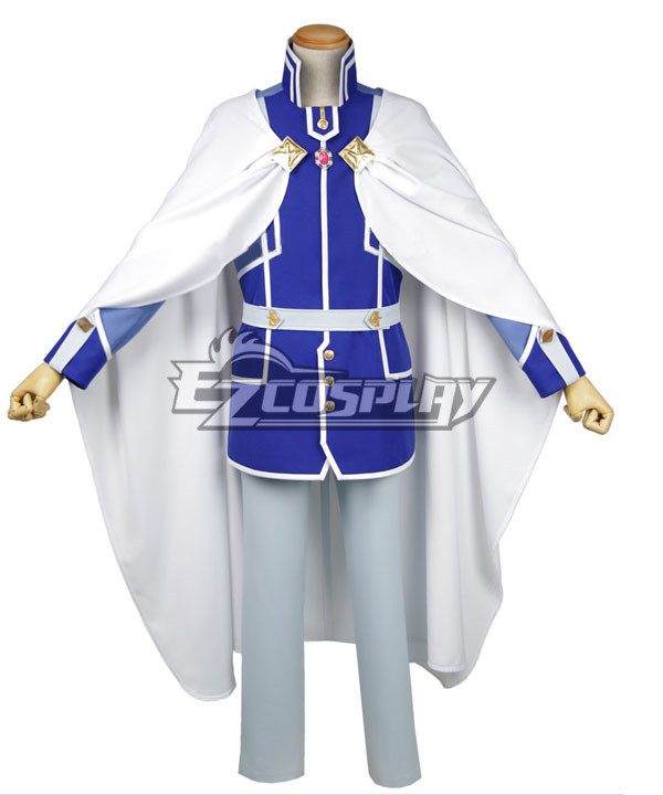 ITL Manufacturing Snow White with the Red Hair kagami no Shirayukihime Zen Wistalia Zen Wisutaria Cosplay Costume with Cloak
