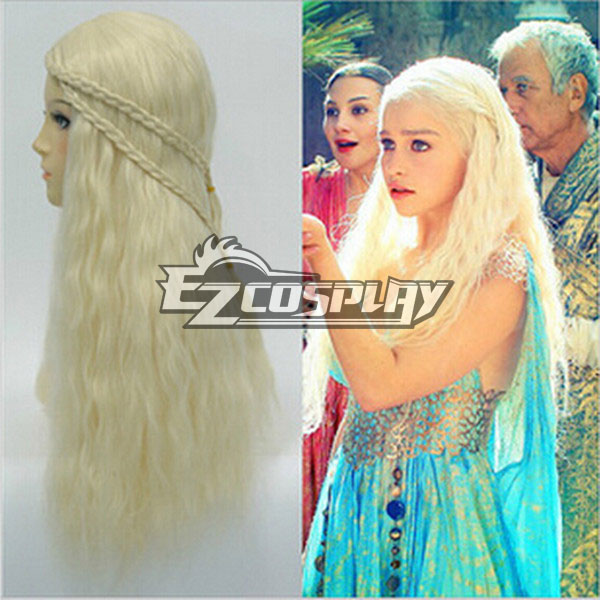 ITL Manufacturing Game of Thrones Mother of Dragons Daenerys Targaryen Cosplay Wig