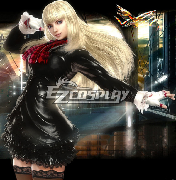 ITL Manufacturing Tekken Lili Black Dress Cosplay Costume
