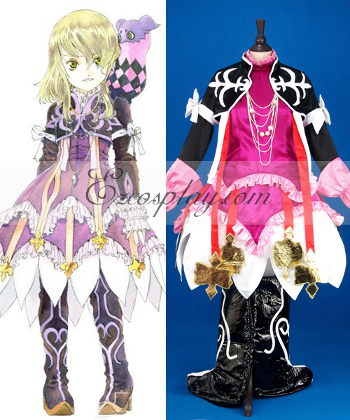 ITL Manufacturing Tales of Xillia Elise Lutus Cosplay Costume