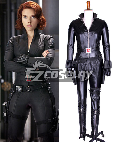 ITL Manufacturing The Avengers Natasha Romanoff Black Widow Leather Cosplay Costume