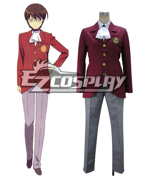 ITL Manufacturing The World God Only Knows--Katsuragi Keima Cosplay Costume