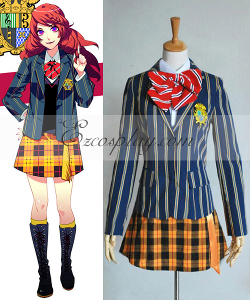 ITL Manufacturing Uta no Prince-sama Saotome Female School Uniform Cosplay Costume