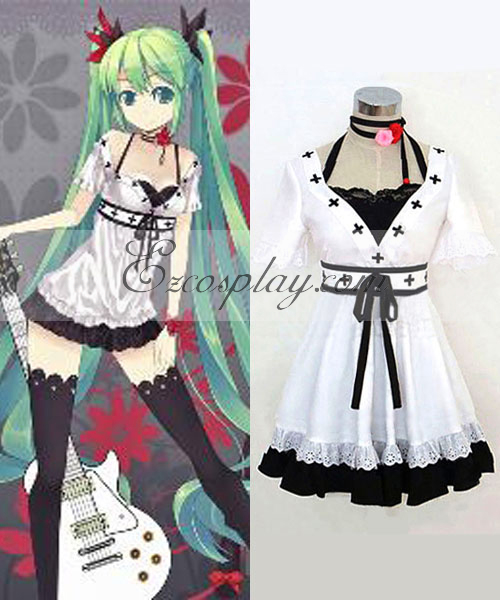 ITL Manufacturing Vocaloid 2 Cosplay World Is Mine Miku Costume