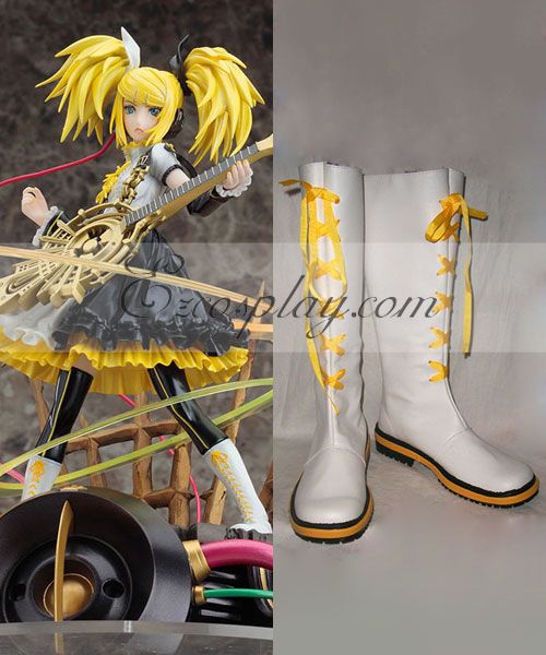 ITL Manufacturing Vocaloid 3 kagamine Rin Len Cosplay Boots
