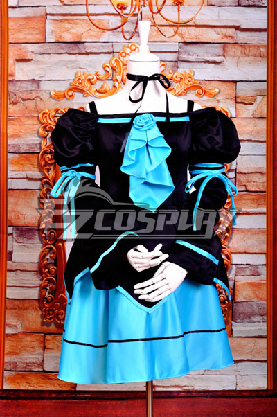 ITL Manufacturing Vocaloid Miku Lolita Cosplay Costume