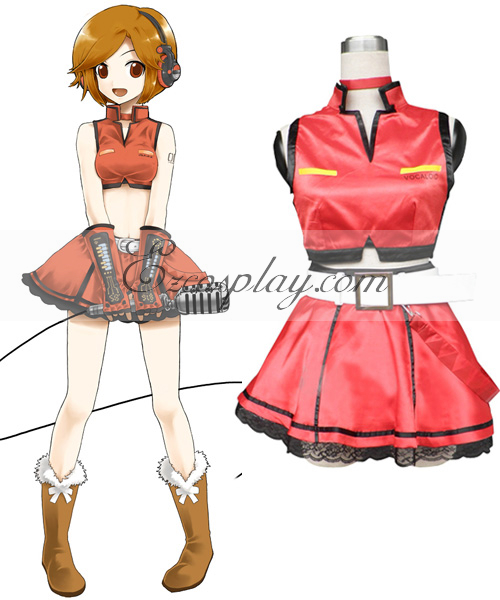 ITL Manufacturing Vocaloid Sakine Meiko  Red Dress A Cosplay Costume