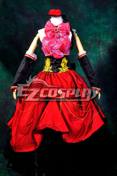 ITL Manufacturing Vocaloid Sandplay Singing of The Dragon Luka Cosplay Costume Deluxe Version