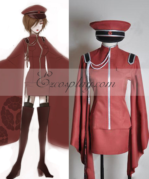 ITL Manufacturing Vocaloid Thousand Cherry Tree Meiko Uniform Cosplay Costume