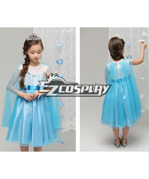 ITL Manufacturing Princess Elsa Cosplay Tulle Gown Formal Dress Skirt