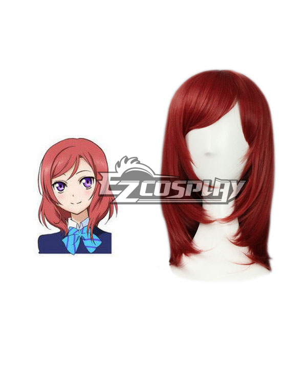 ITL Manufacturing LoveLive!  Nishikino Maki Red Cosplay Wig-348G