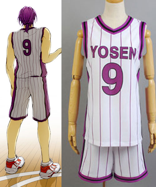 ITL Manufacturing Kuroko's Basketball Yosen jersey cosplay costume