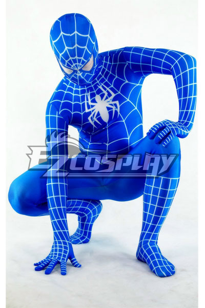 ITL Manufacturing Marvel Spiderman Blue Cosplay Costume