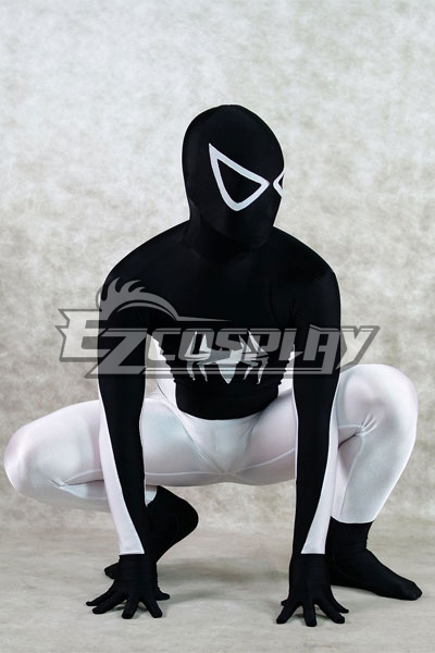 ITL Manufacturing Marvel Spiderman Black and White Cosplay Costume