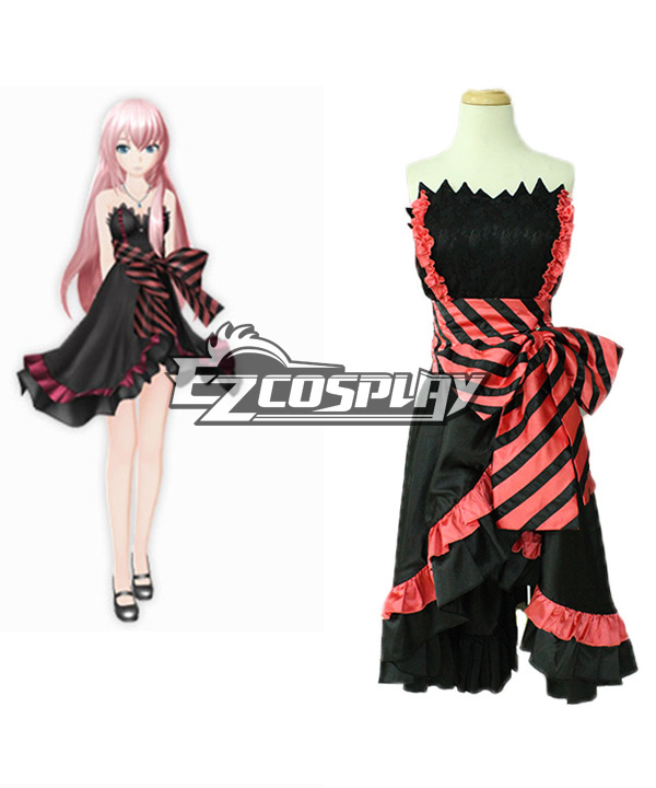 ITL Manufacturing VOCALOID Project Diva F Luka Amour Cosplay Costume Deluxe-KH1S