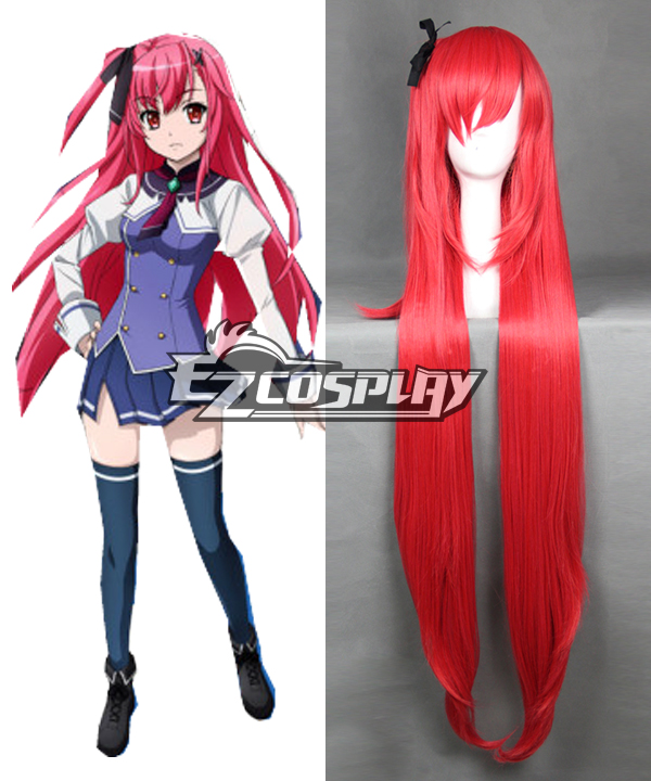 ITL Manufacturing Kuusen Madoushi Kouhosei no Kyoukan Misora Whitale Misora Hoittoteru Long Red Cosplay Wig