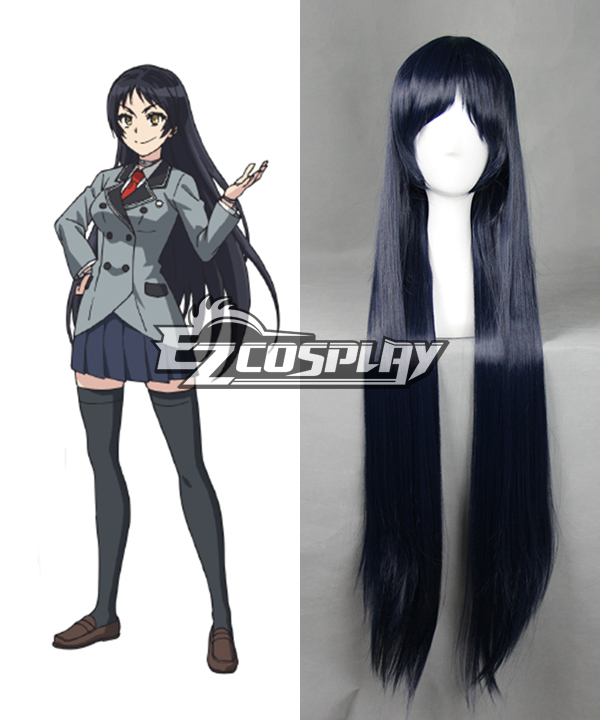 ITL Manufacturing Shimoneta: A Boring World Where the Concept of Dirty Jokes Doesn't Exist Ayame Kajou Cosplay Wig 387C