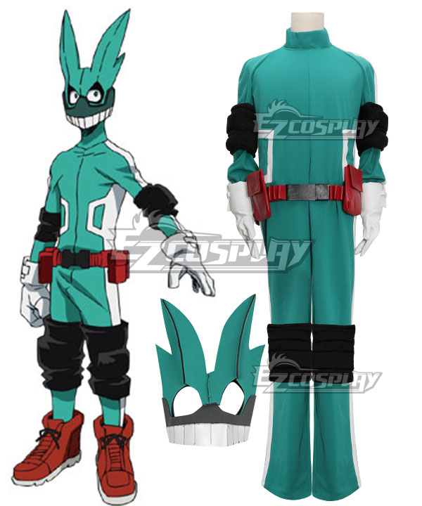 My Hero Academia Boku no Hero Akademia Izuku Midoriya Deku Cosplay Costume