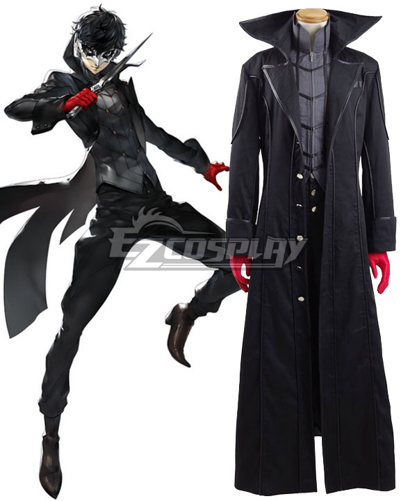 Persona 5 Joker Protagonist Akira Kurusu Ren Amamiya Cosplay Costume