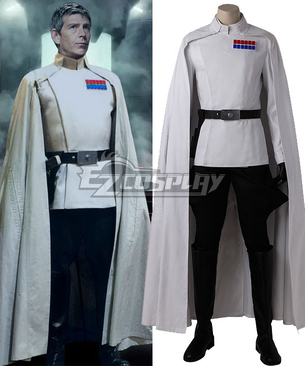 Rogue One A Star Wars Story Orson Krennic Cosplay Costume - Including Boots