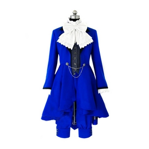 Black Butler Ciel Phantomhive Blue Cosplay Costume